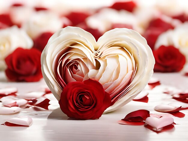 Vecteur 7 février joyeux jour de la rose de la saint-valentin post sur les médias sociaux