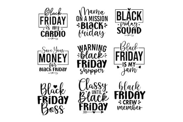 9 Le design du Black Friday est un paquet