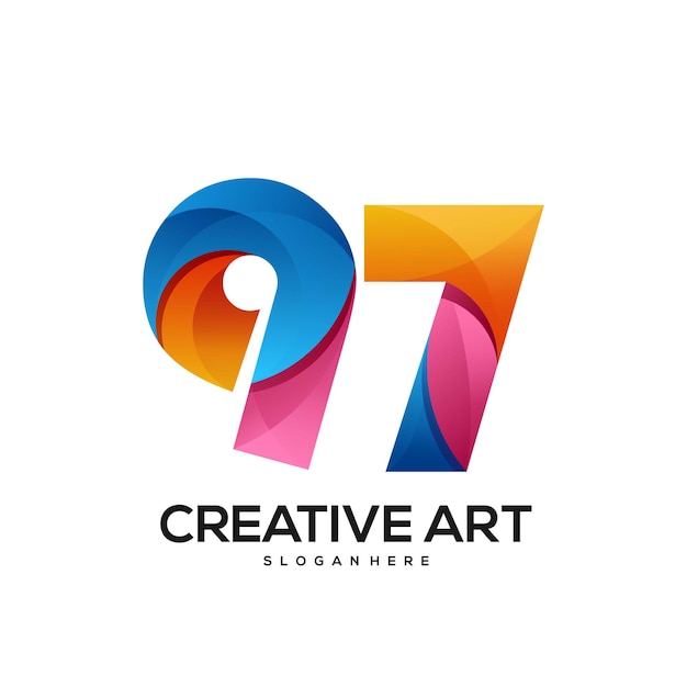 97 Logo Design Coloré Dégradé