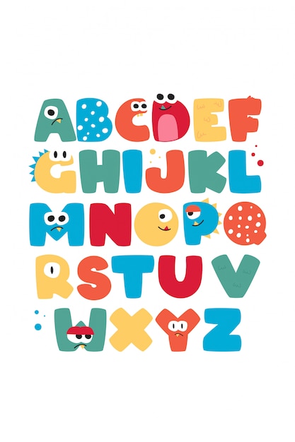 ABC, Alphabet gai pour enfants