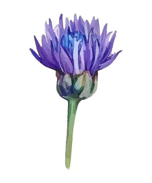 sur une abeille de fleur