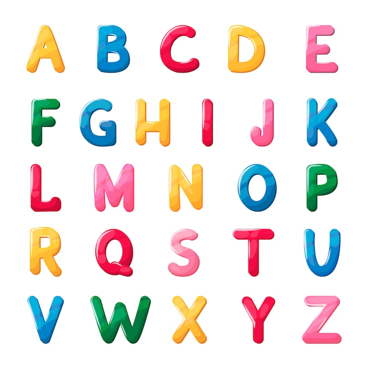 Abs police jelly alphabet pour enfants