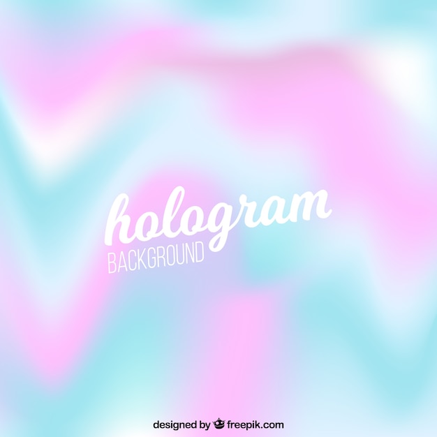 Abstract Background Defocused Holographic