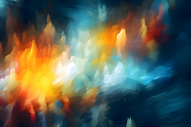 Vecteur abstract background with blue and orange colours