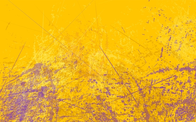 Vecteur abstract grunge texture vecteur de fond de couleur jaune