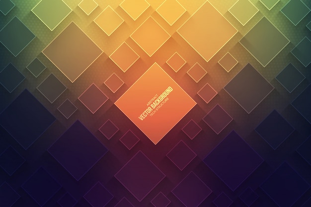 Abstrait 3D technologie vecteur