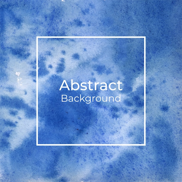 Abstrait aquarelle bleu