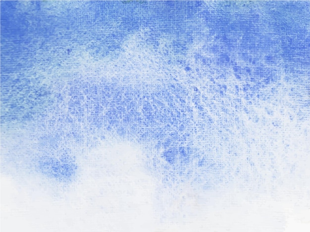 Abstrait Aquarelle Ciel Bleu. C'est Une Main Dessinée.