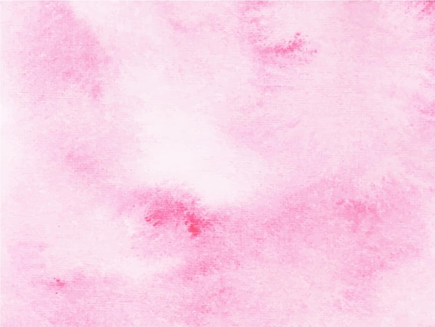 Abstrait Aquarelle Rose. C'est Une Main Dessinée.