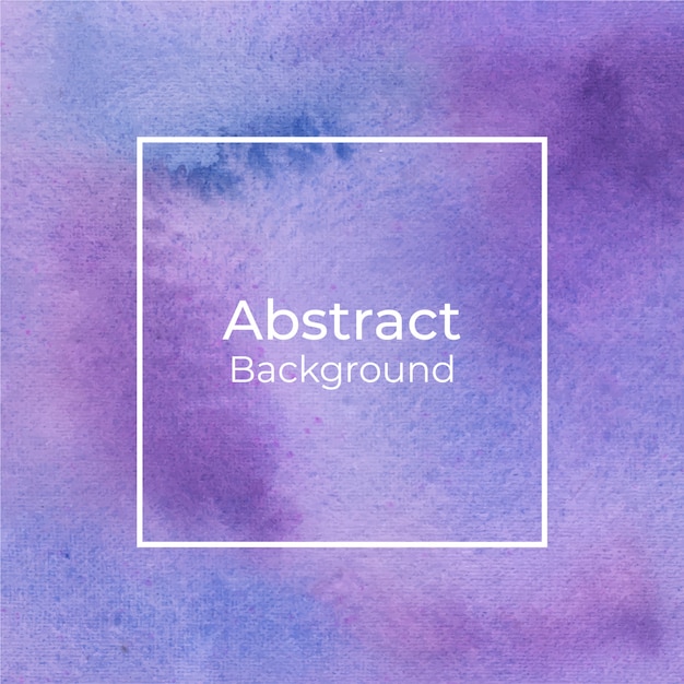 Abstrait Aquarelle Violet