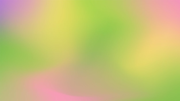 Abstrait Arrière-plan flou du printemps Gradient de transition de couleur du vert au rose Douce