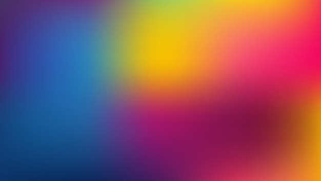 Abstrait Arrière-plan flou avec gradient vibrant