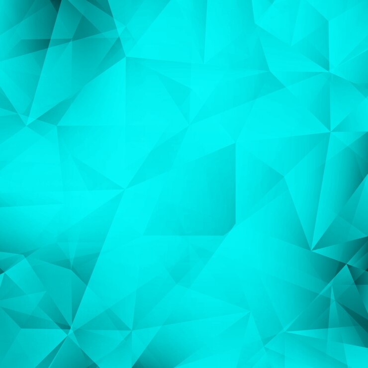 Vecteur abstrait arrière-plan géométrique polygonale bleu clair