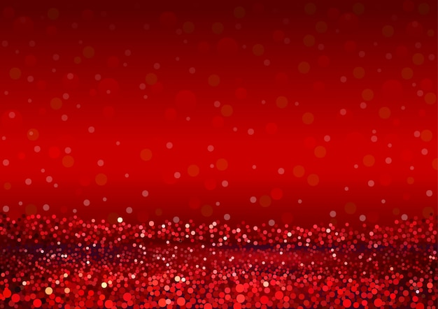 Abstrait Arrière-plan rouge étincelant