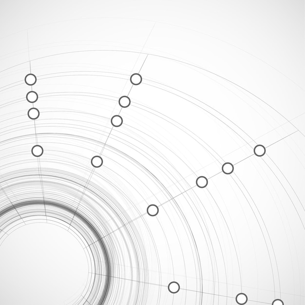 Abstrait Arrière-plan De La Technologie