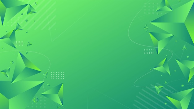 Abstrait Arrière-plan vert