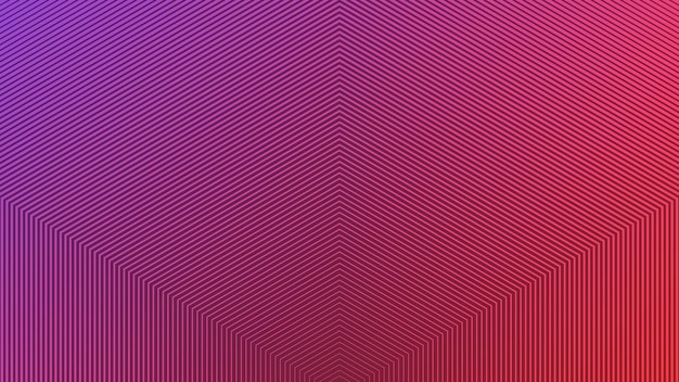Abstrait bicolore utilisant des lignes comme élément principal.
