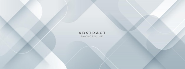 Abstrait blanc et gris clair forme moderne texture douce de luxe avec un fond subtil vectoriel lisse et propre