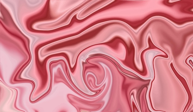 Abstrait coloré liquide créatif doux et premium avec une vague lisse et brillante