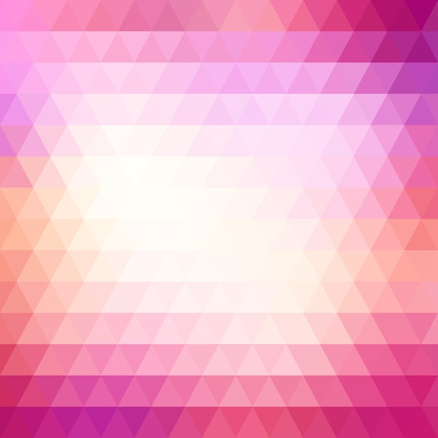 Abstrait coloré triangle