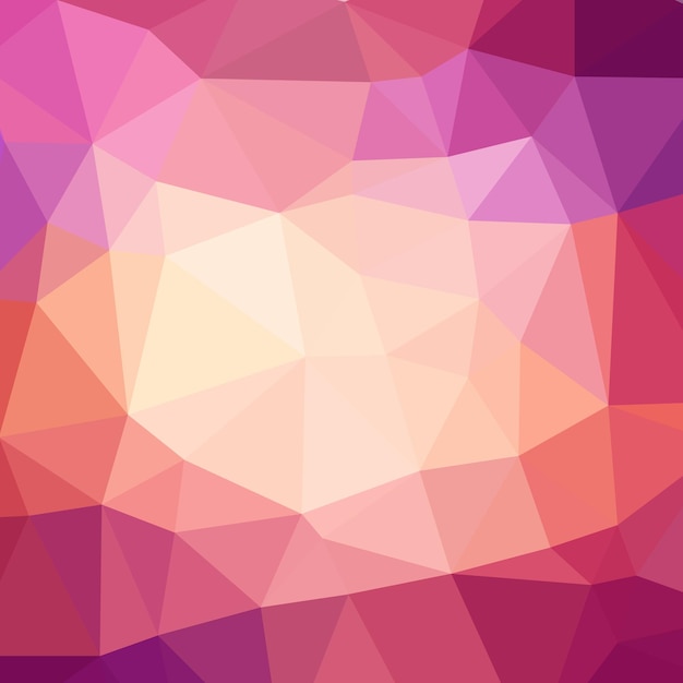 Abstrait coloré triangle