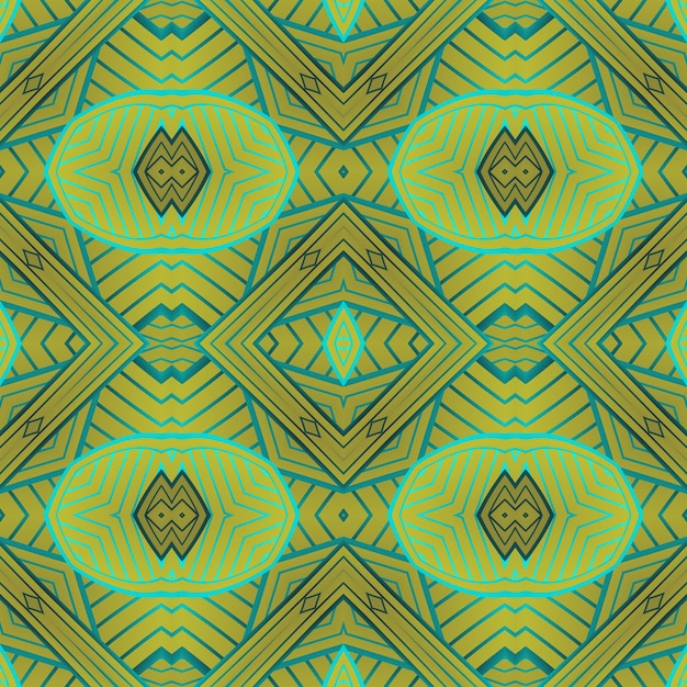 Abstrait avec une couleur verte texturée sans soudure combinée avec du jaune foncé