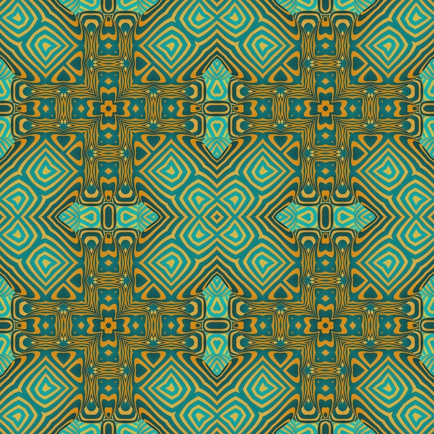 Abstrait avec une couleur verte texturée sans soudure combinée avec du jaune foncé