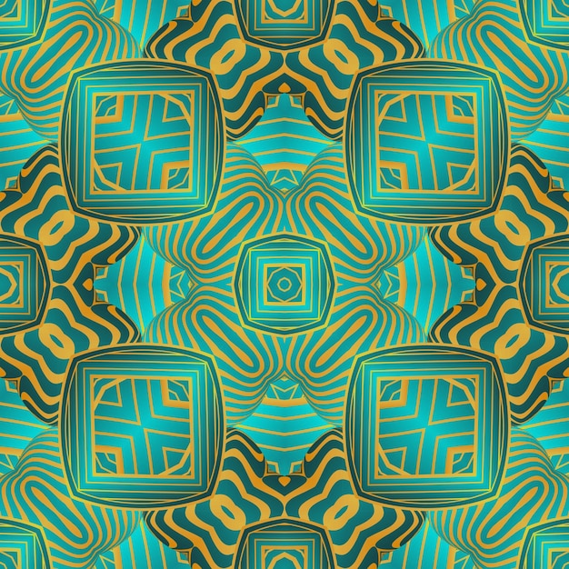 Abstrait avec une couleur verte texturée sans soudure combinée avec du jaune foncé