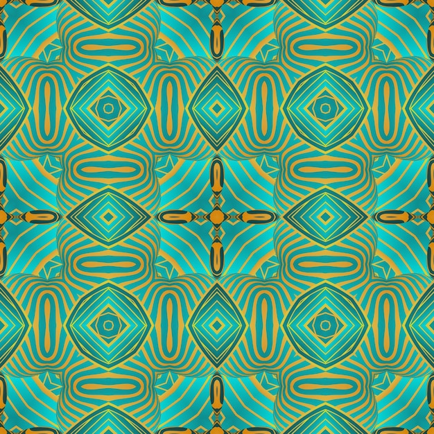 Abstrait avec une couleur verte texturée sans soudure combinée avec du jaune foncé