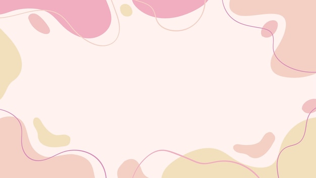 Abstrait dessiné à la main