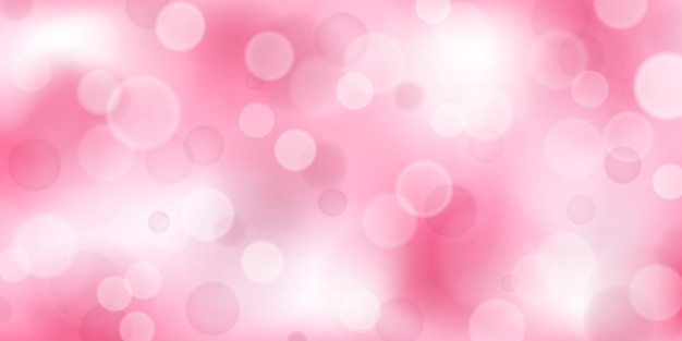 Abstrait Avec Effets Bokeh En Couleurs Roses