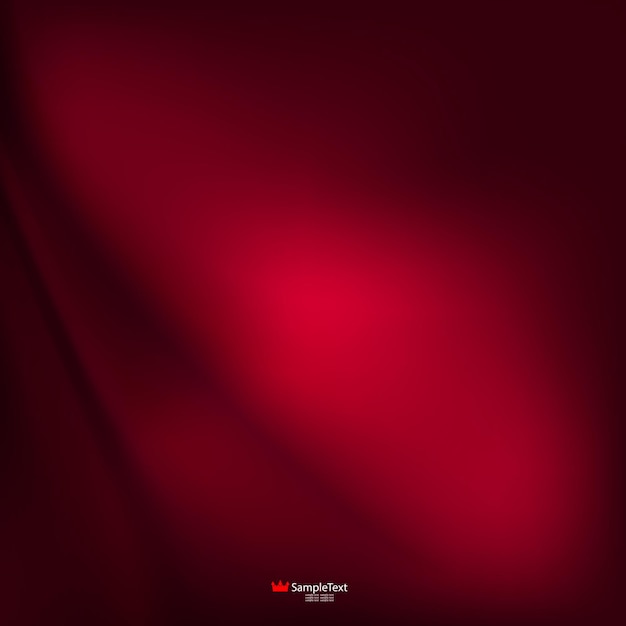 Abstrait exquis rouge foncé lisse ondulé