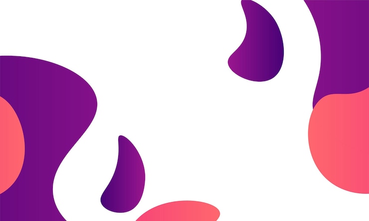 Vecteur abstrait fluide avec dégradé coloré