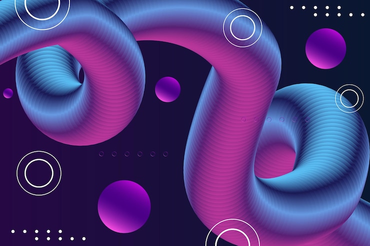 Vecteur abstrait fond fluide pourpre style moderne