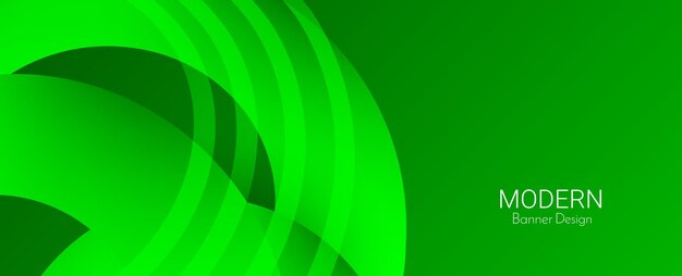 Abstrait géométrique coloré design vert décoratif moderne fond de bannière