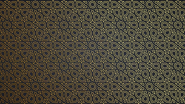 Abstrait géométrique islamique