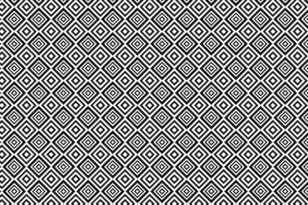 Abstrait géométrique noir et blanc pour textile, impression, tissu
