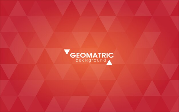 Abstrait Géométrique, Vecteur De Polygones, Triangles
