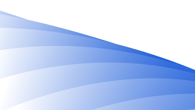 Abstrait de gradient bleu et image vectorielle de fond blanc