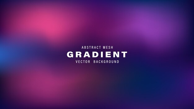 Abstrait Gradient de maille d'arrière-plan Design vectoriel violet rose bleu