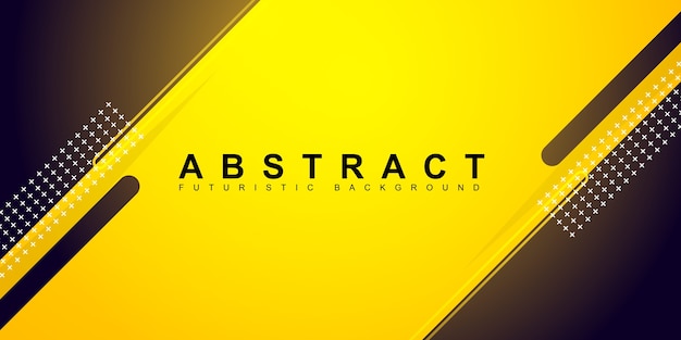 Abstrait jaune minimal