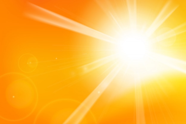 Abstrait jaune et orange
