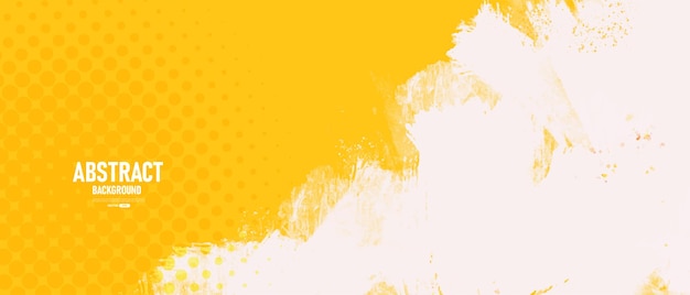 Abstrait jaune avec texture grunge