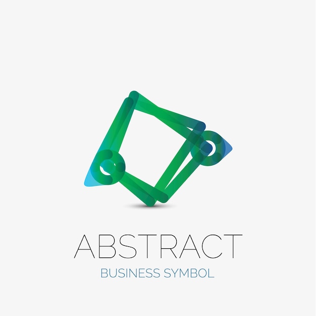 Abstrait Logo Créatif D'entreprise