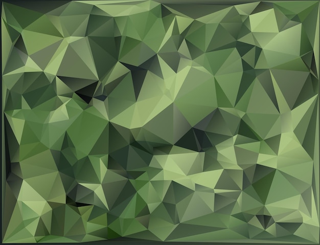 Abstrait Low Poly Fait De Formes De Triangles Géométriques.