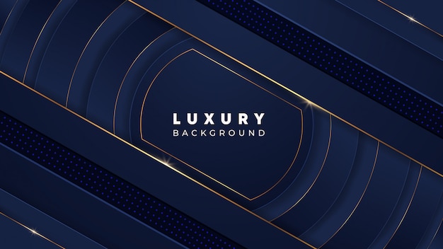 Abstrait de luxe avec des détails dorés