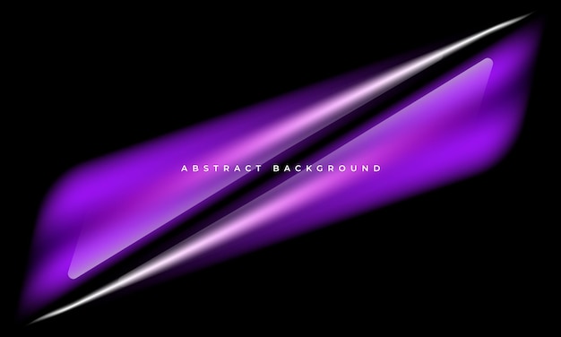 Abstrait de luxe élégant avec des éléments de conception triangulaires violets translucides