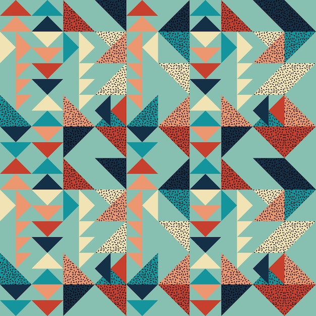 Abstrait de modèle triangle sans soudure