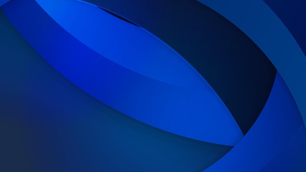 Abstrait moderne bleu et noir Conception d'illustration vectorielle pour la présentation bannière couverture web flyer carte affiche fond d'écran texture slide magazine et powerpoint
