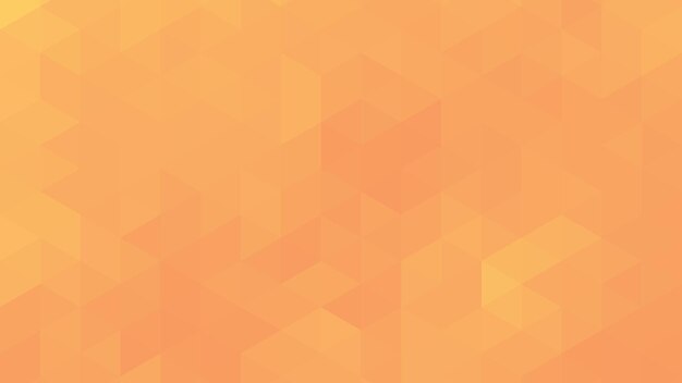 Abstrait Moderne Avec élément Lowpoly Et Dégradé De Couleur Orange Pêche